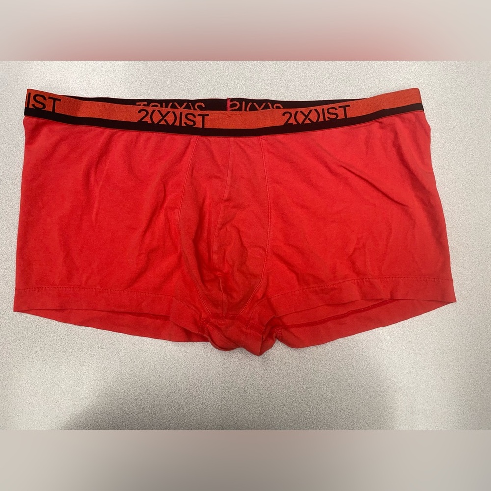 Men's 2(X)IST Boxer Brief trunks style underwear, size XL.